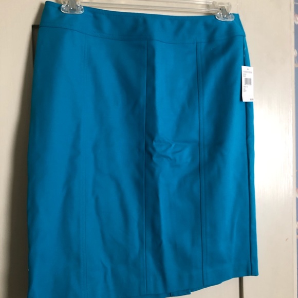 Gallia Moda Blue Pencil Skirt - Picture 1 of 5